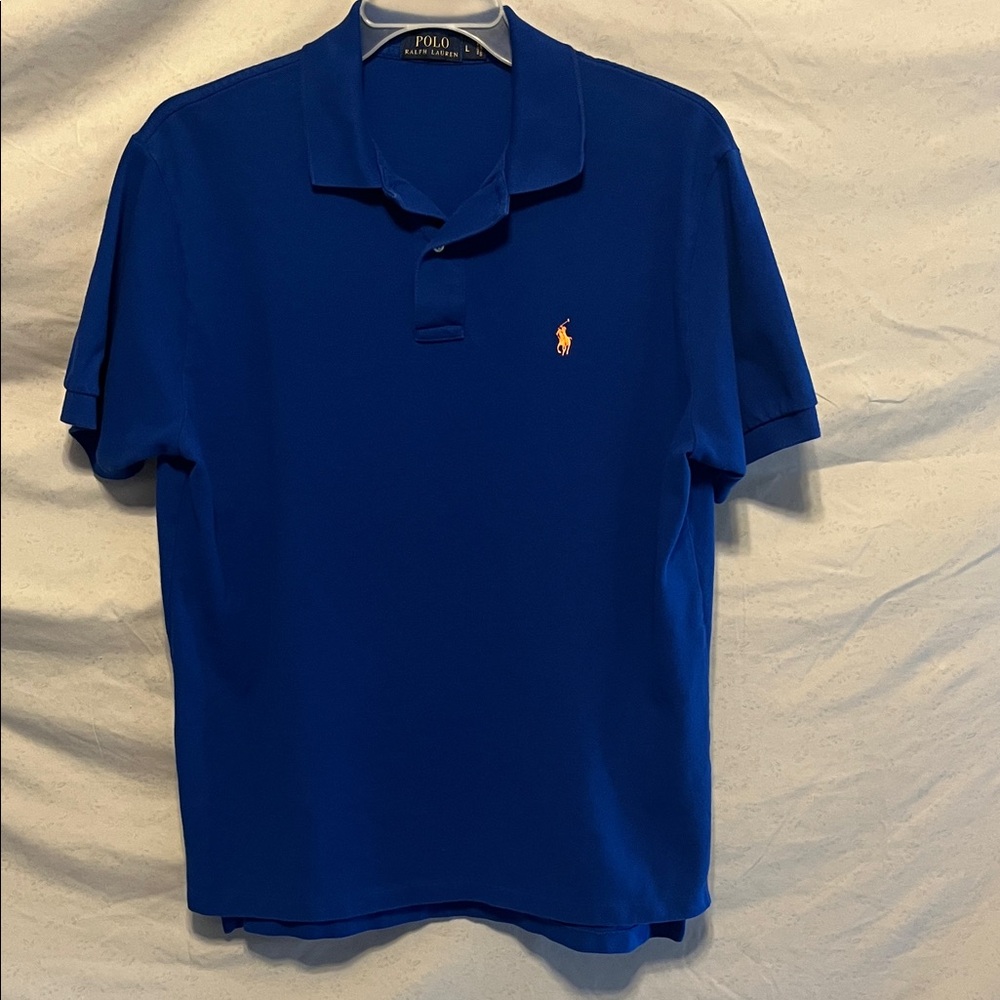 Polo by Ralph Lauren Men's Royal Blue Polo Shirt